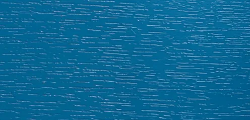 Muestra del foliado Azul Brillante
